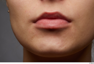 HD Face Skin Anneli chin face lips mouth skin pores…